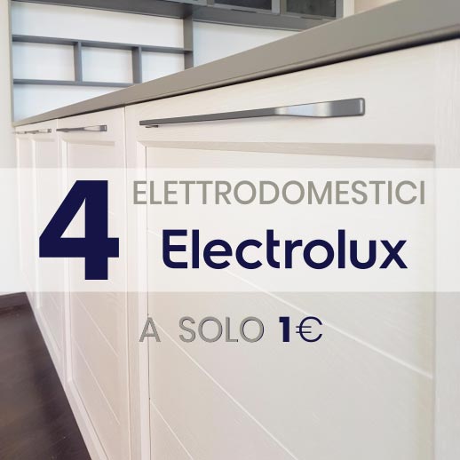 LUSSOaccessibile - 4 elettrodomestici Electrolux a soli 1€