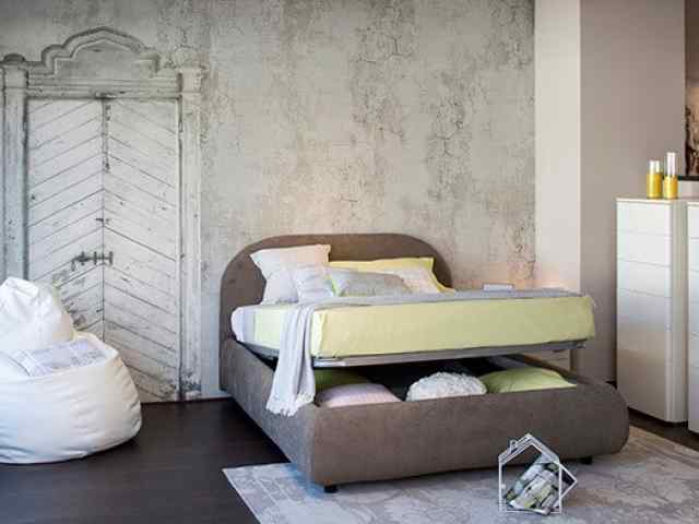 Lusso Accessibile - QUEEN LETTO FRANCESE CONTENITORE STONDATO